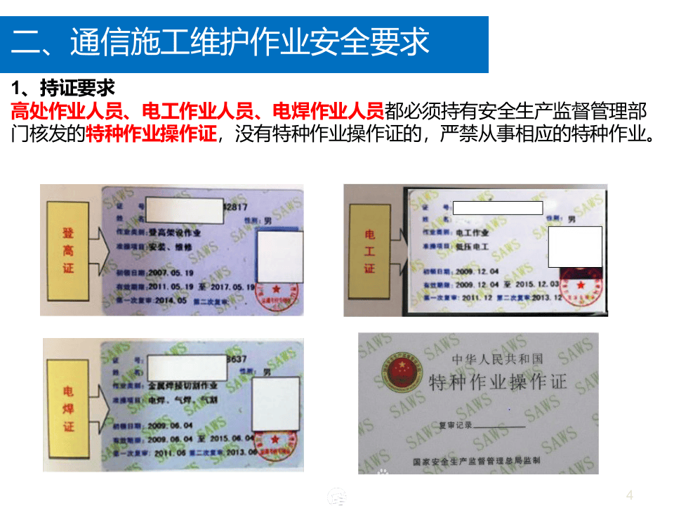 通信工程现场安全生产基础知识.pptx 第4页
