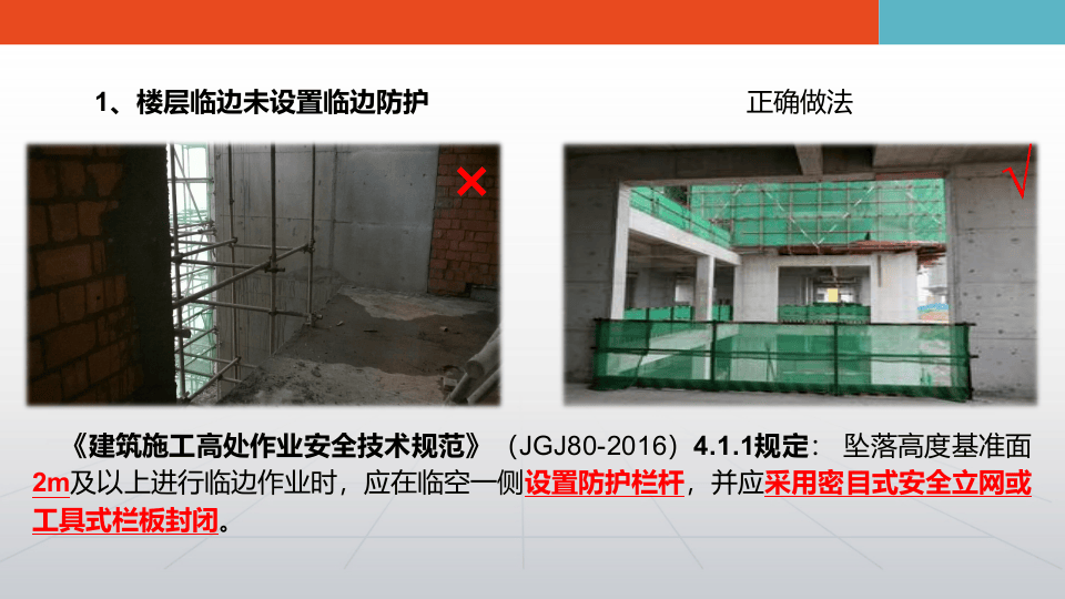 施工现场常见安全隐患及违规违章行为.pptx 第3页