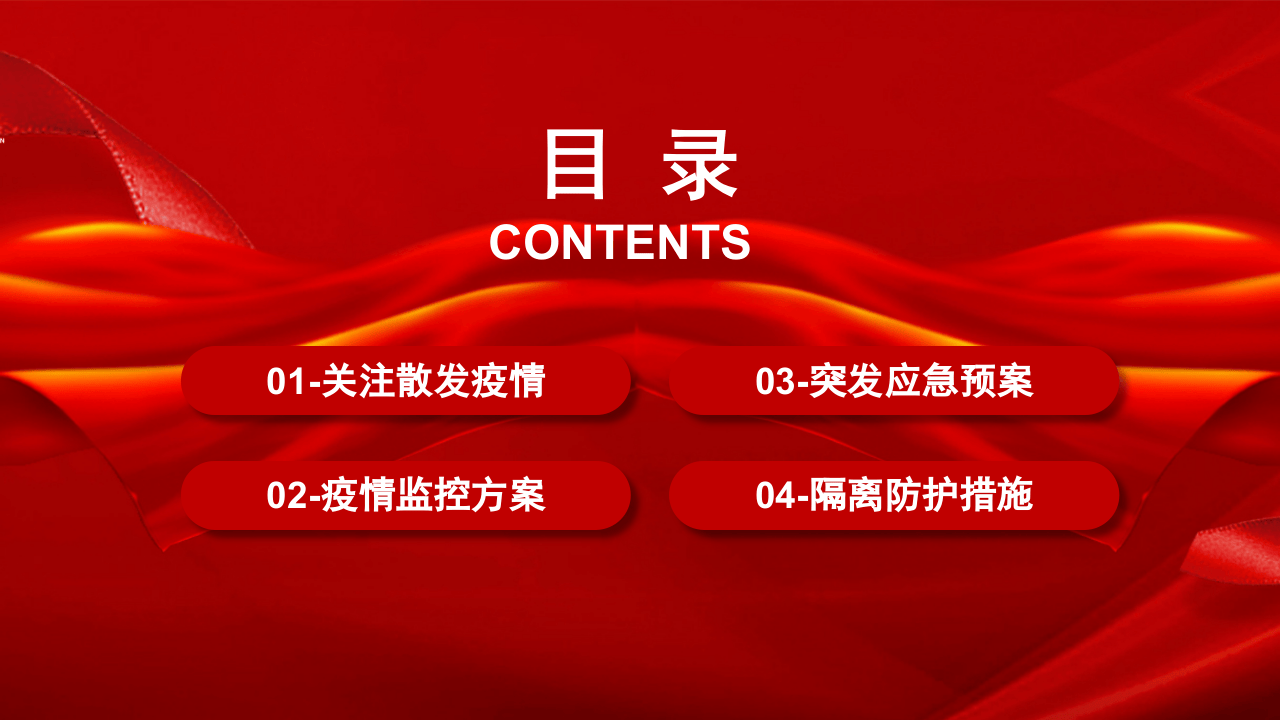 严防疫情反弹安全培训PPT模板.pptx 第2页