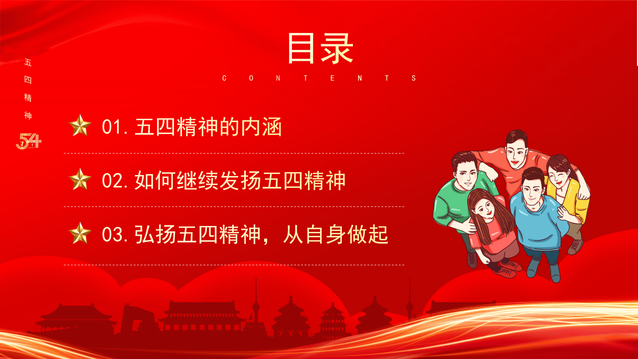 纪念五四运动 弘扬五四精神.pptx 第3页