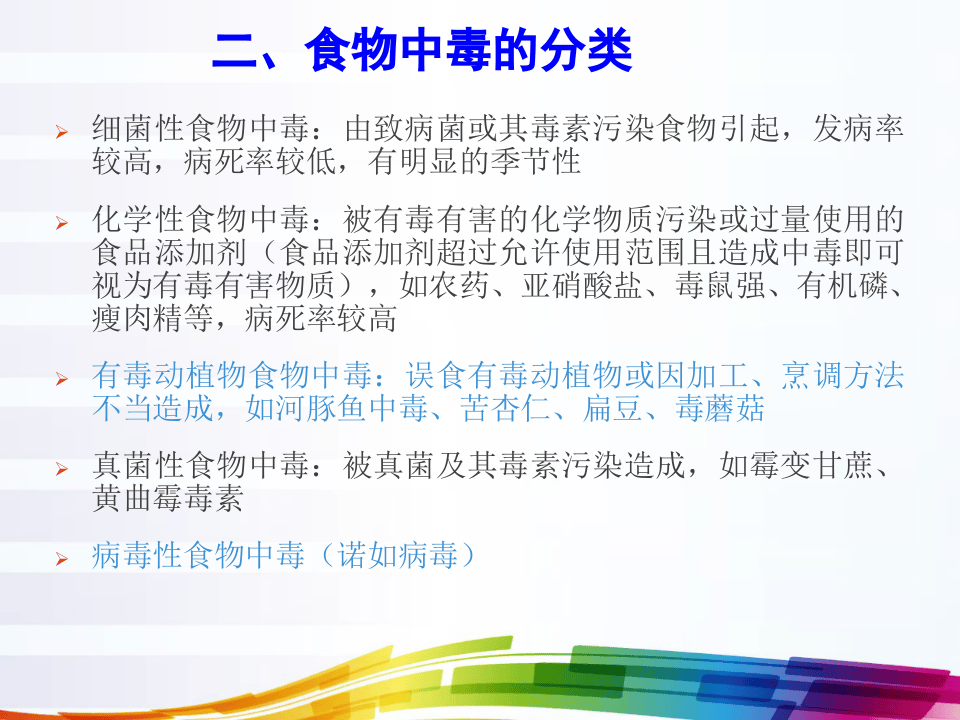 食物中毒的预防及应急培训.pptx 第4页