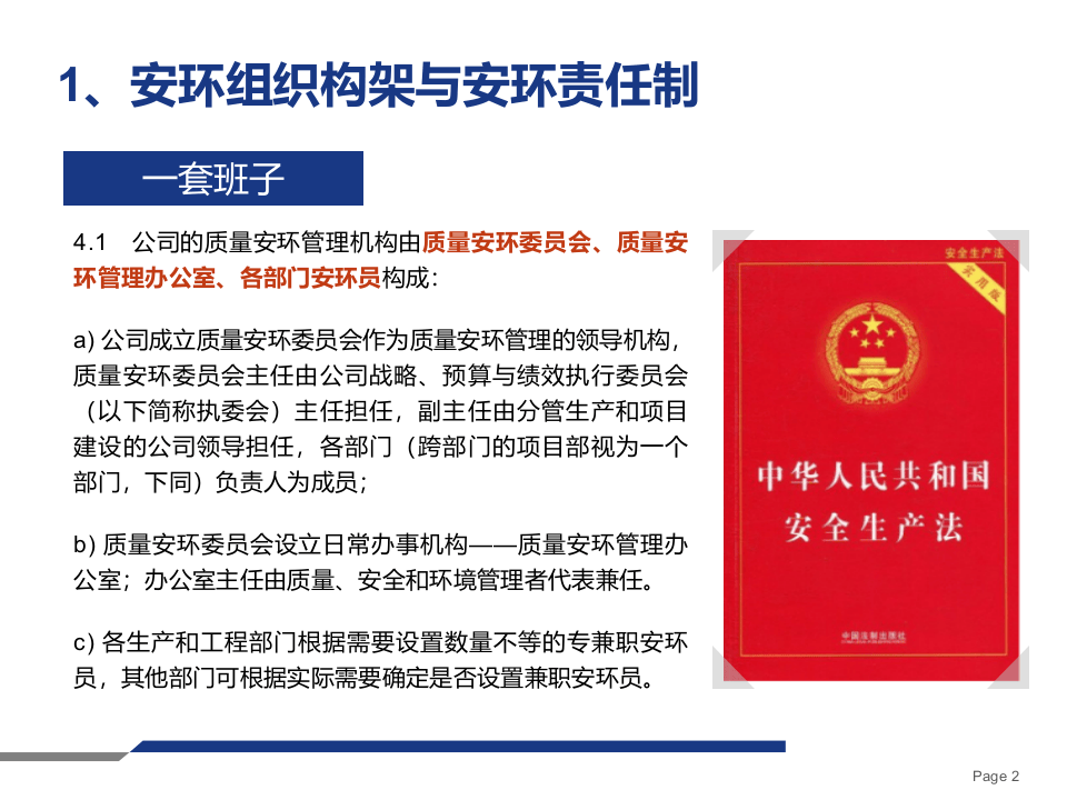企业安全生产标准化落地-公司安环系列管理制度重点解读(4).pptx 第2页