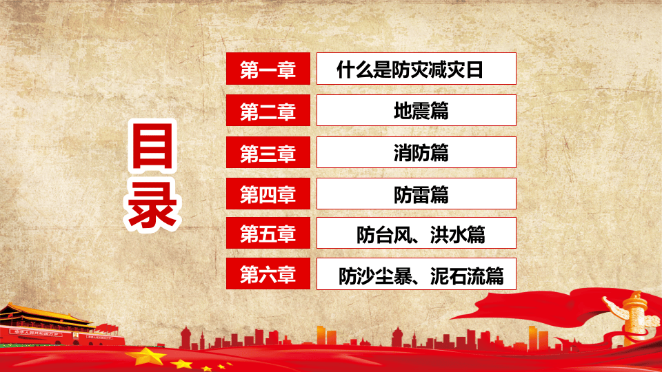 防灾减灾日 动画 2.pptx 第2页
