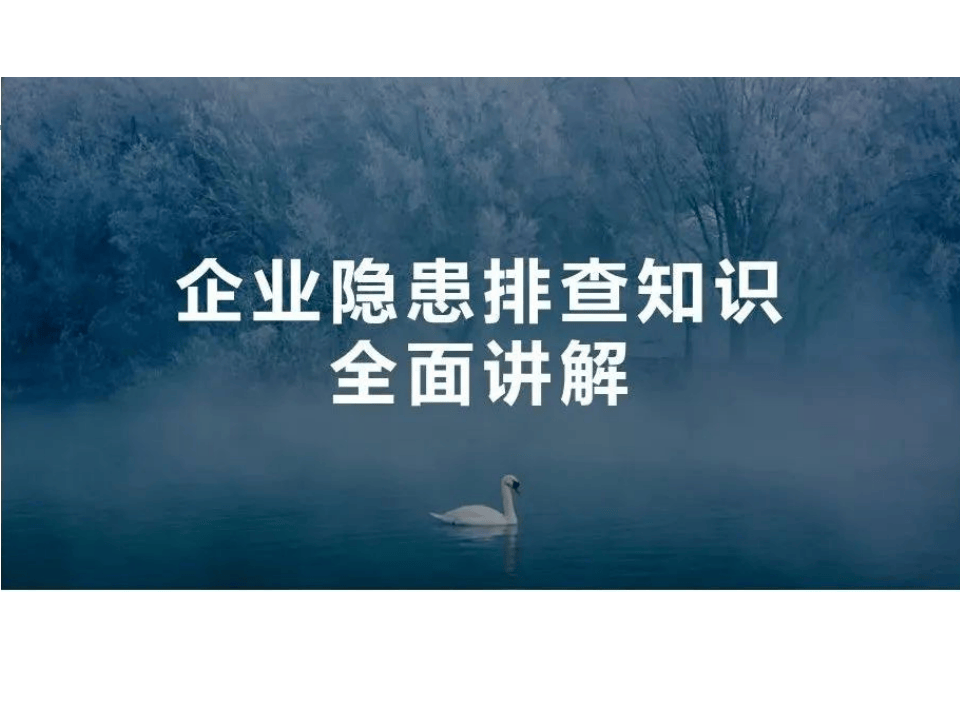 附件企业隐患排查知识全解.ppt 第1页