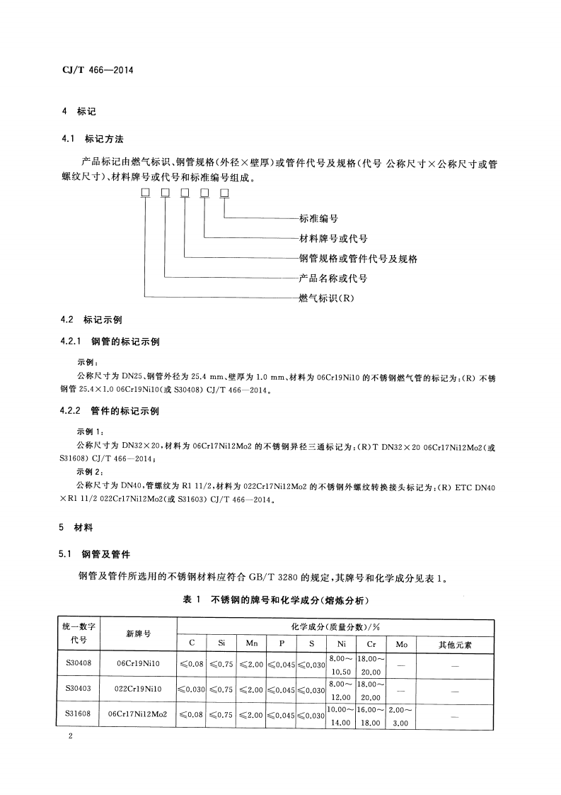 CJT466-2014 燃气输送用不锈钢管及双卡压式管件.pdf 第5页