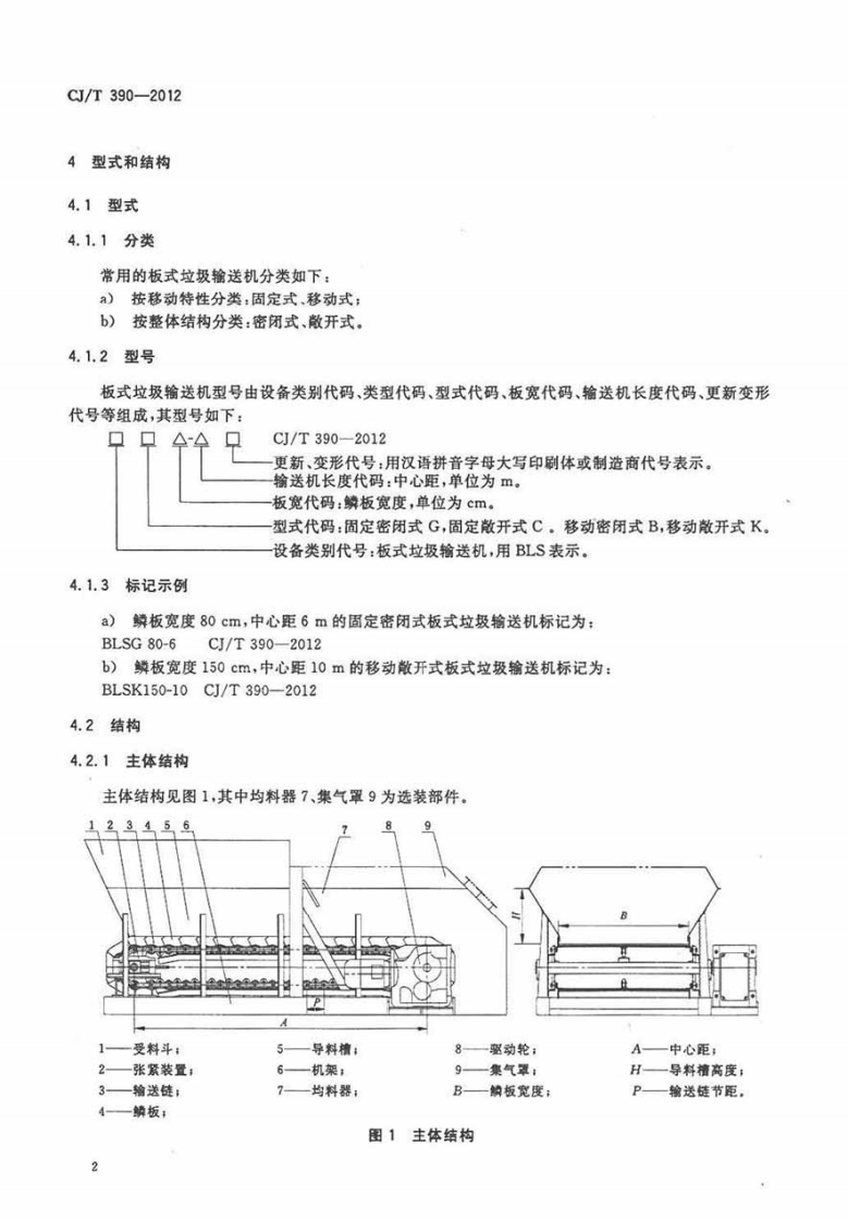 CJT390-2012 板式垃圾输送机.pdf 第5页