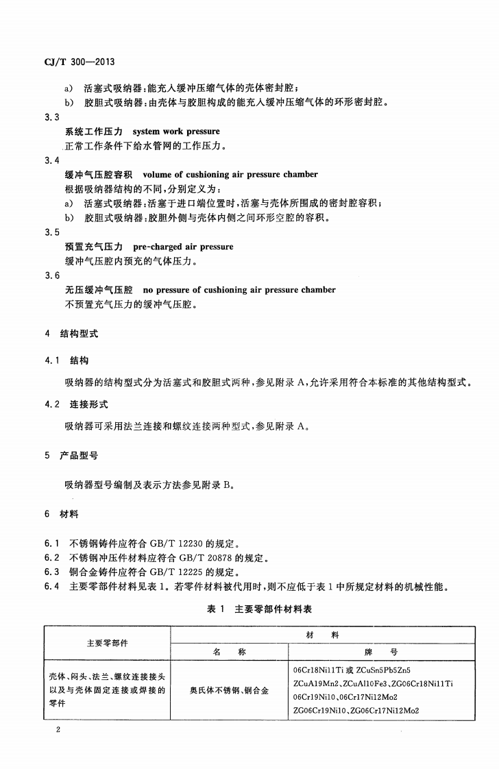 CJT300-2013 建筑给水水锤吸纳器.pdf 第5页