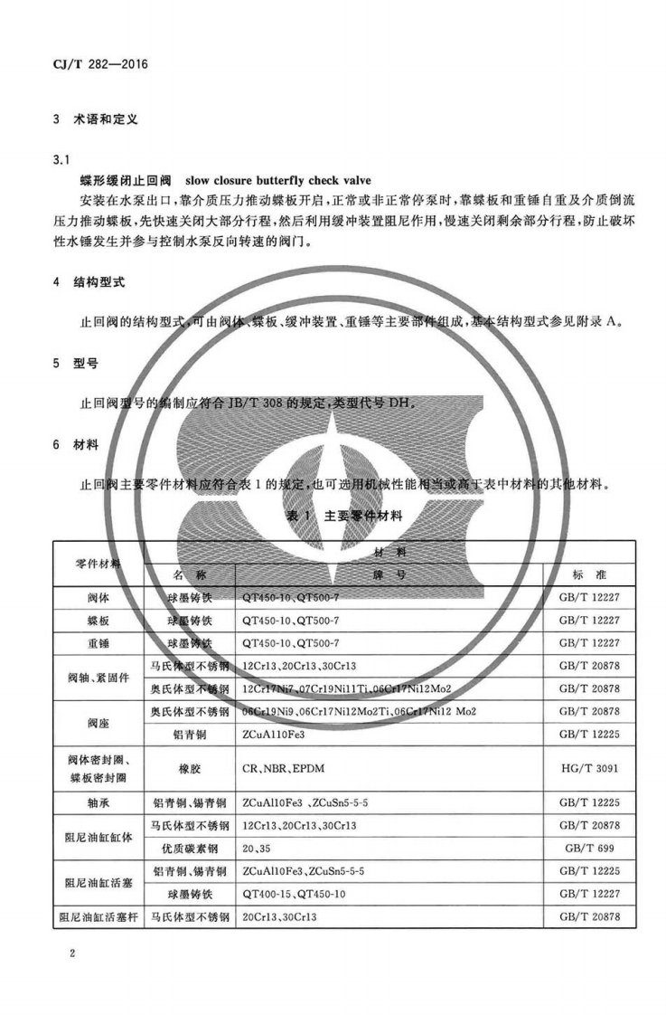 CJT282-2016 蝶形缓闭止回阀.pdf 第4页