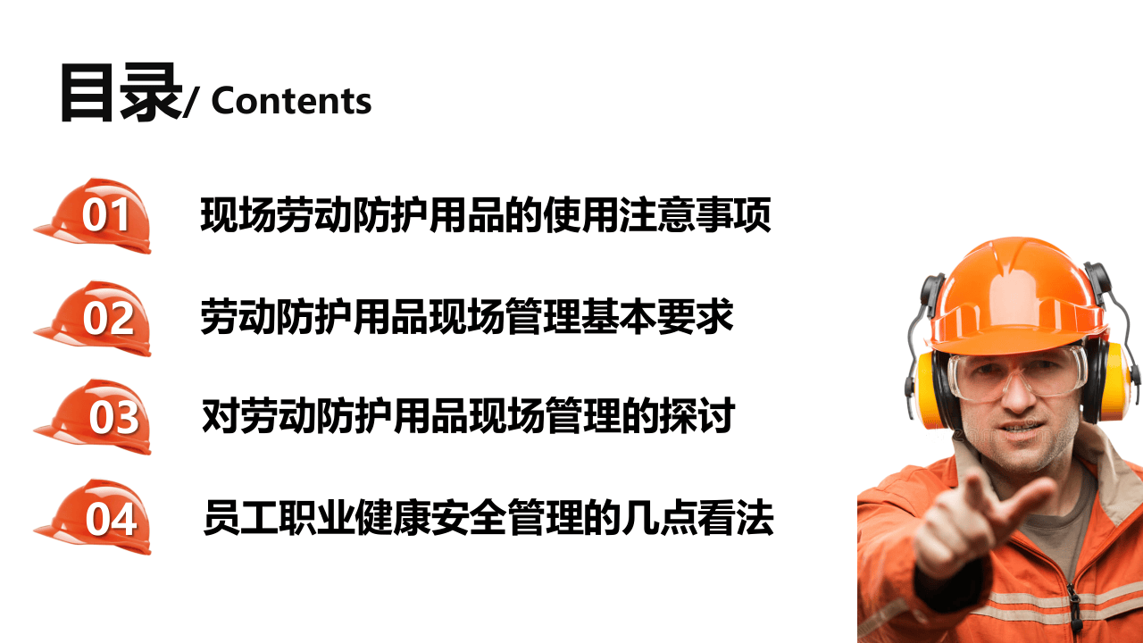 现场劳动防护用品的使用和管理.pptx 第2页