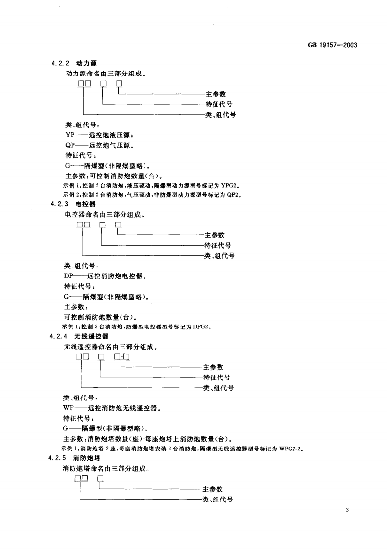 GB19157-2003 远控消防炮系统通用技术条件.pdf 第5页