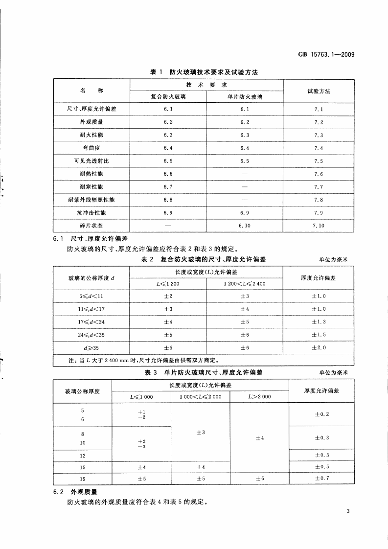 GB15763.1-2009 建筑用安全玻璃 第1部分防火玻璃.pdf 第5页