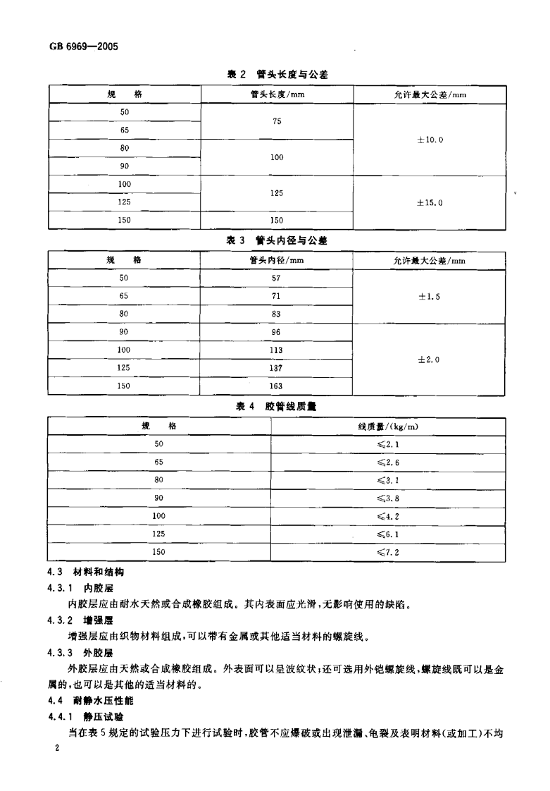 GB6969-2005 消防吸水胶管.pdf 第4页