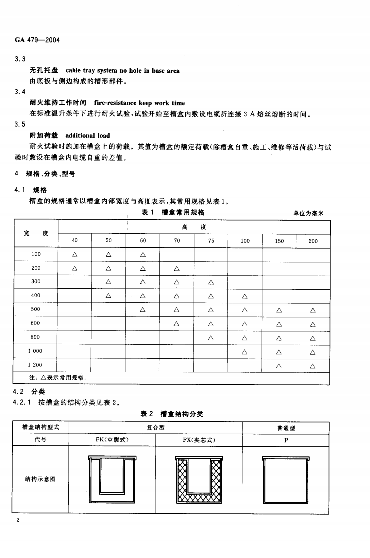 GA479-2004 耐火电缆槽盒.pdf 第4页
