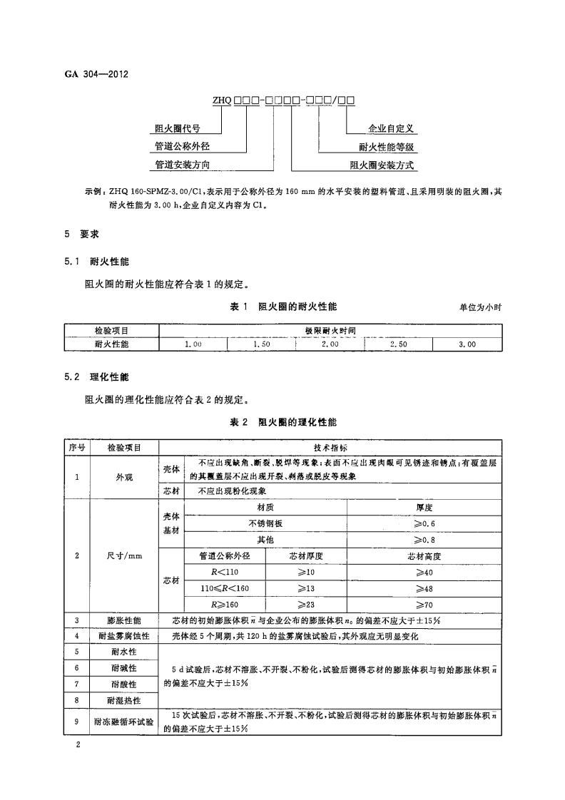GA304-2012 塑料管道阻火圈.pdf 第5页