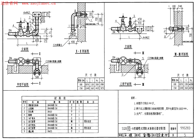 99S203消防水泵接合器安装.pdf 第5页