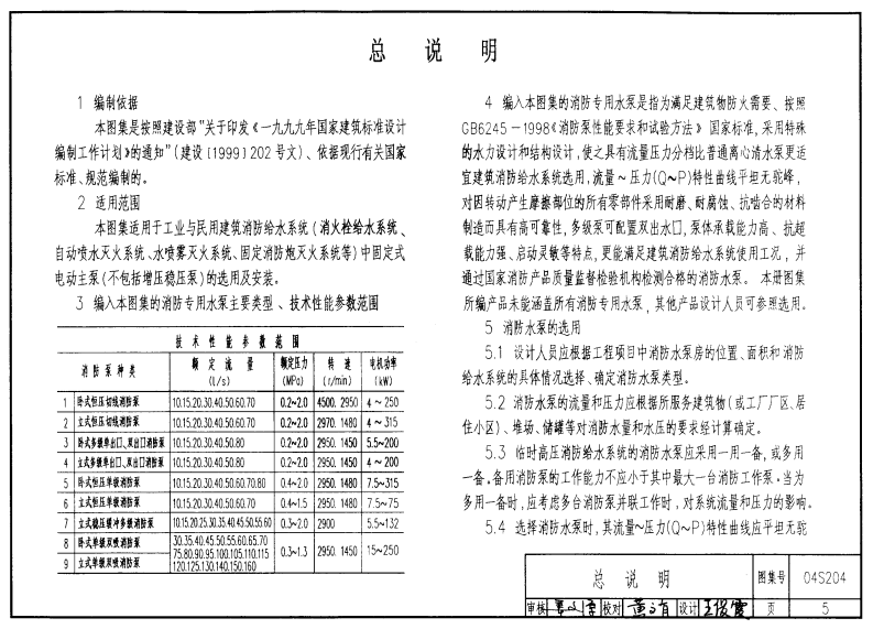 04S204 消防专用水泵选用及安装.pdf 第5页