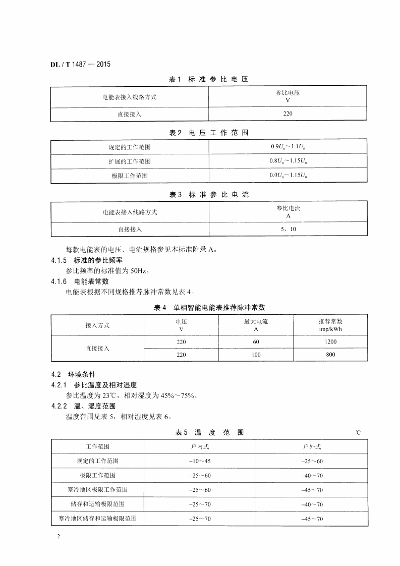 DLT1487-2015 单相智能电能表技术规范.pdf 第5页
