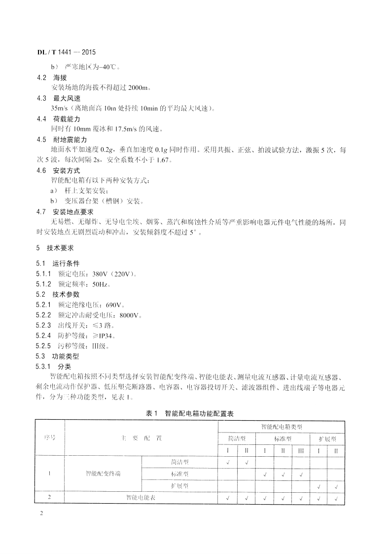DLT1441-2015 智能低压配电箱技术条件.pdf 第5页