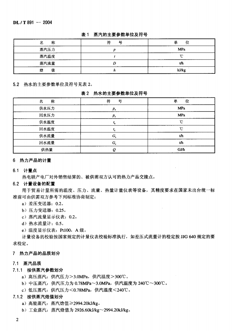 DLT891-2004 热电联产电厂热力产品.pdf 第5页