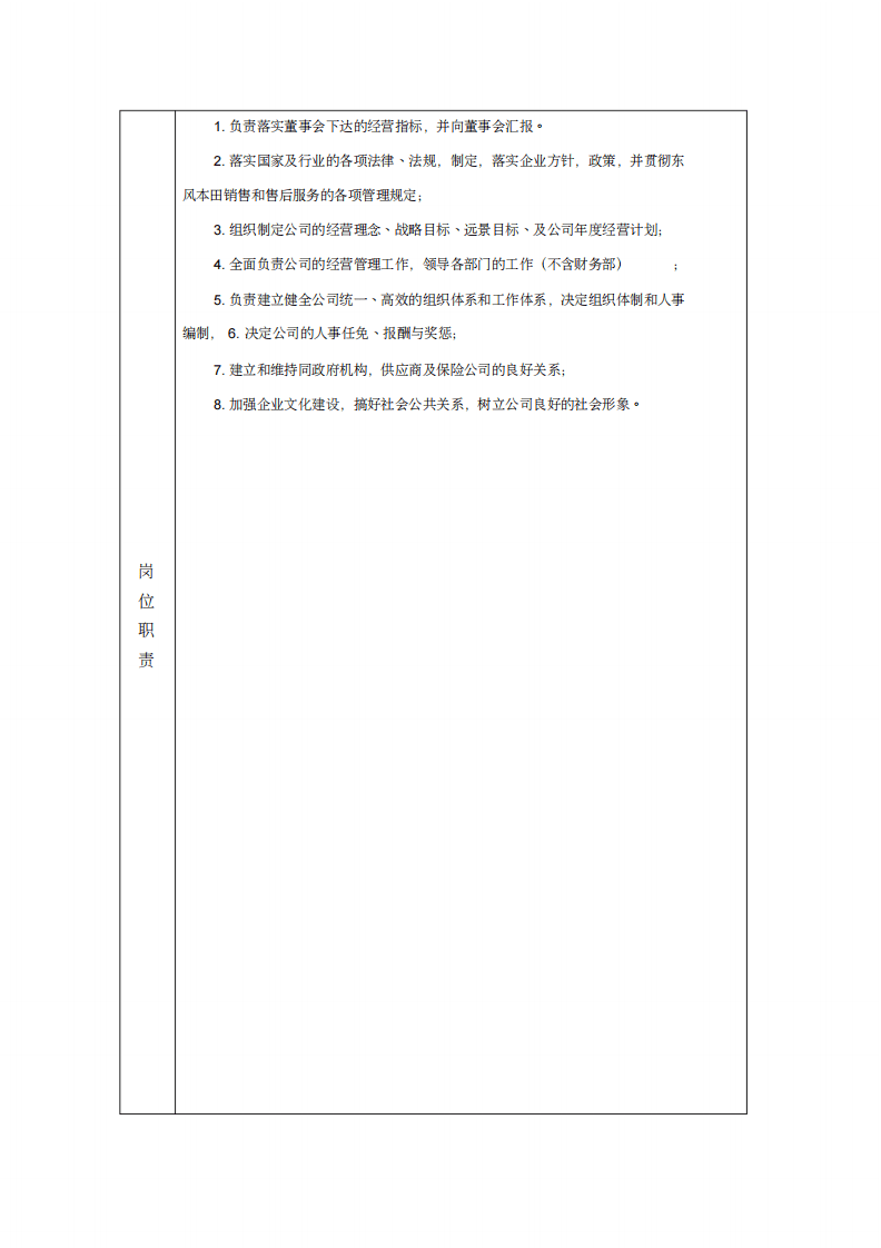 汽车公司岗位说明书全.pdf 第4页