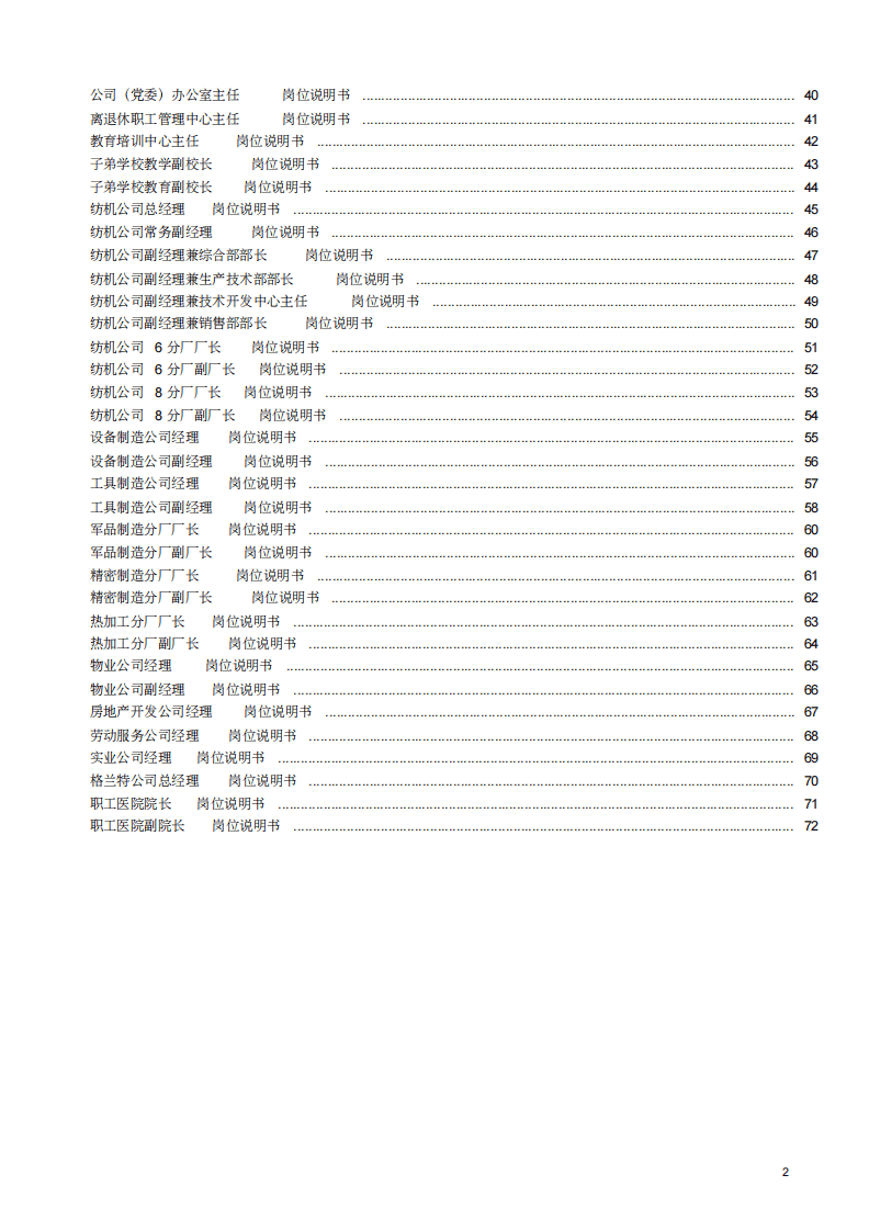 机械公司所有岗位职责说明书.pdf 第2页