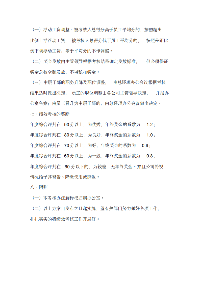 珠宝有限公司绩效考核方案.pdf 第4页