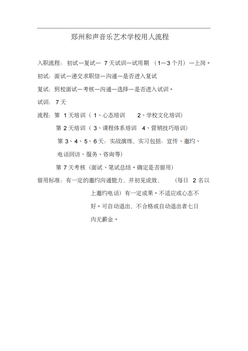 教育培训机构行政部薪酬体系.pdf 第4页