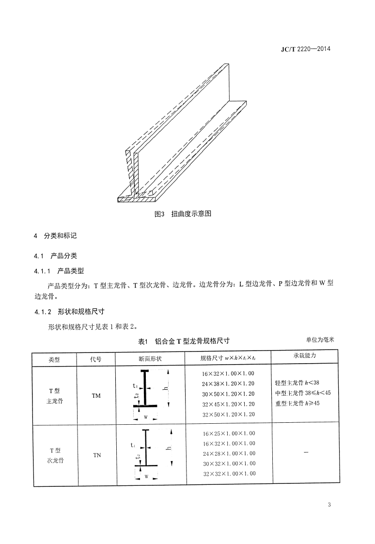 JCT2220-2014 铝合金T型龙骨.pdf 第5页
