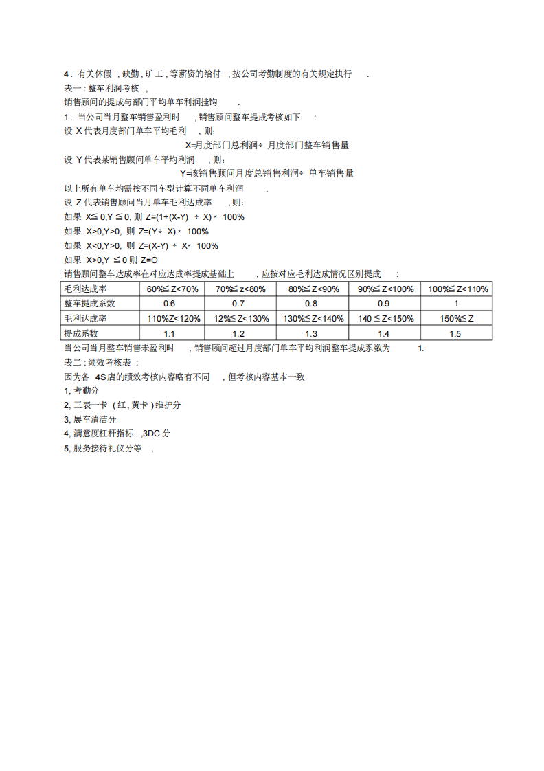 汽车4S店薪酬绩效考核方案.pdf 第3页