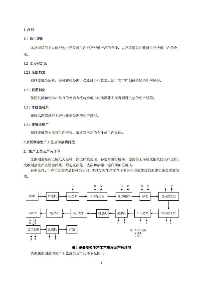 造纸行业废纸制浆及造纸工艺污染防治可行技术指南（试行）.pdf 第3页