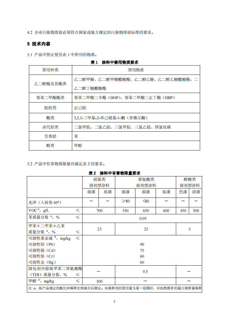 HJ_T 414-2007 环境标志产品技术要求 室内装饰装修用溶剂型木器涂料.pdf 第5页