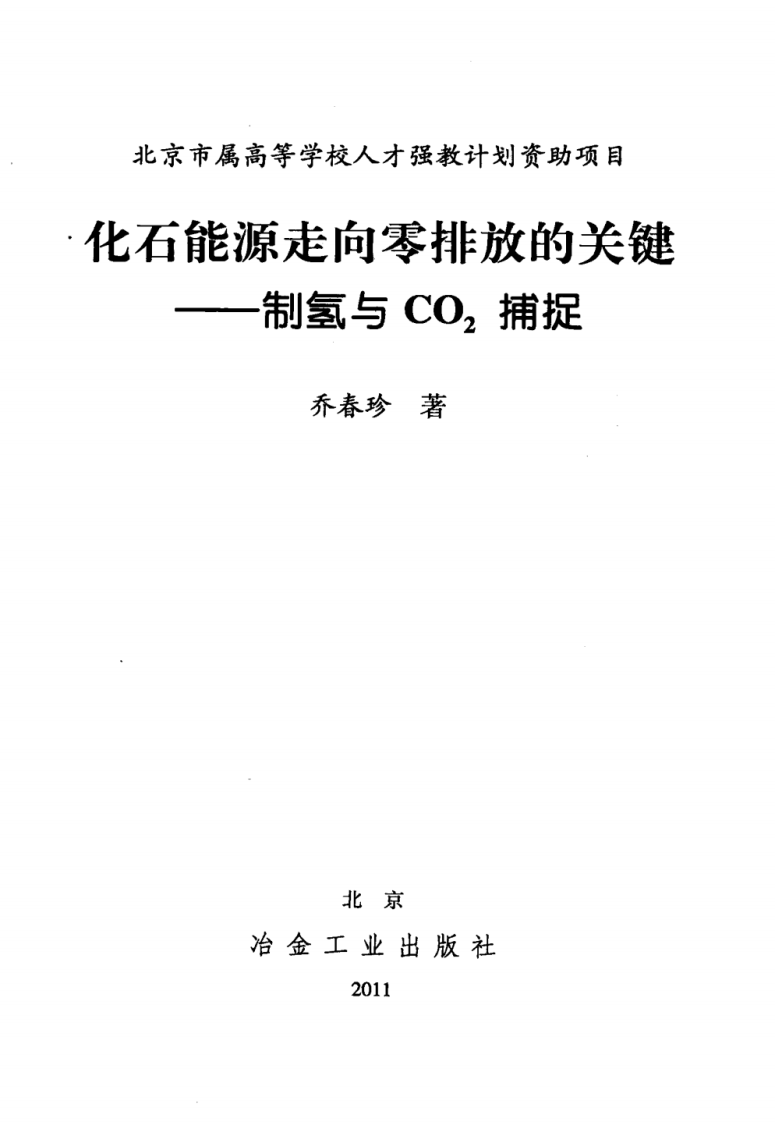 化石能源走向零排放的关键：制氢与CO2捕捉.pdf 第3页