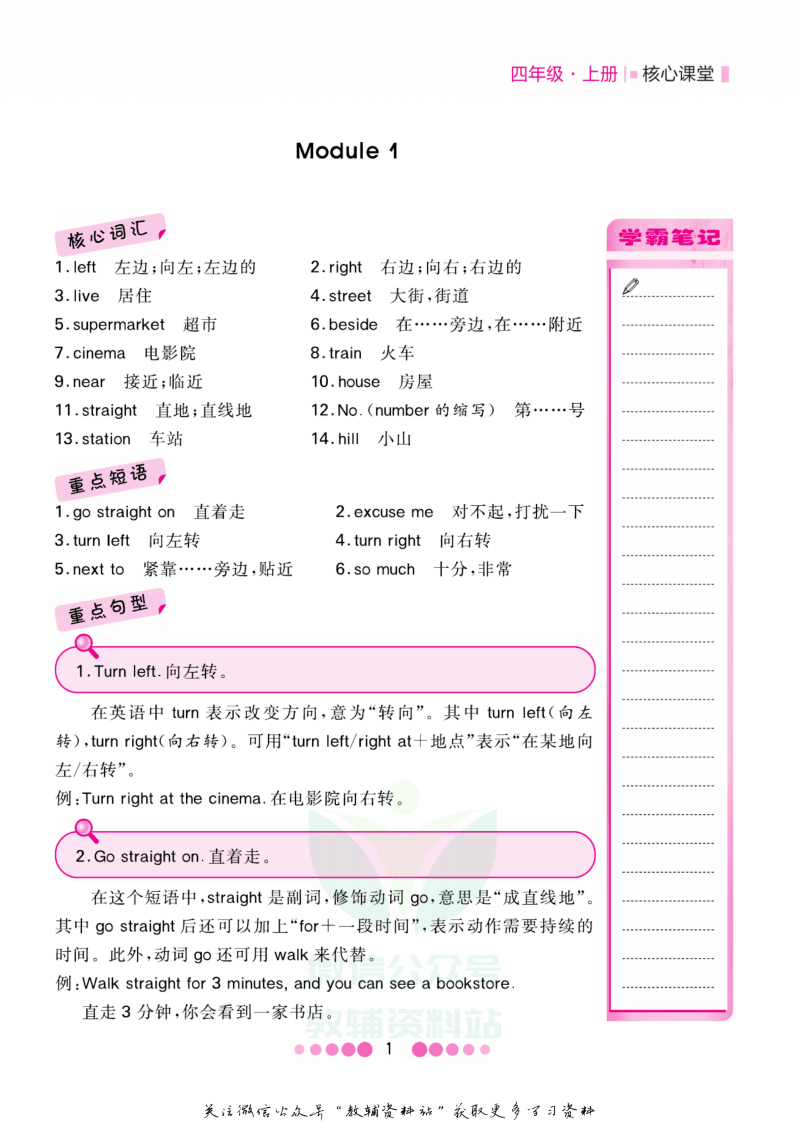 四年级上册英语外研三起点知识清单.pdf 第2页