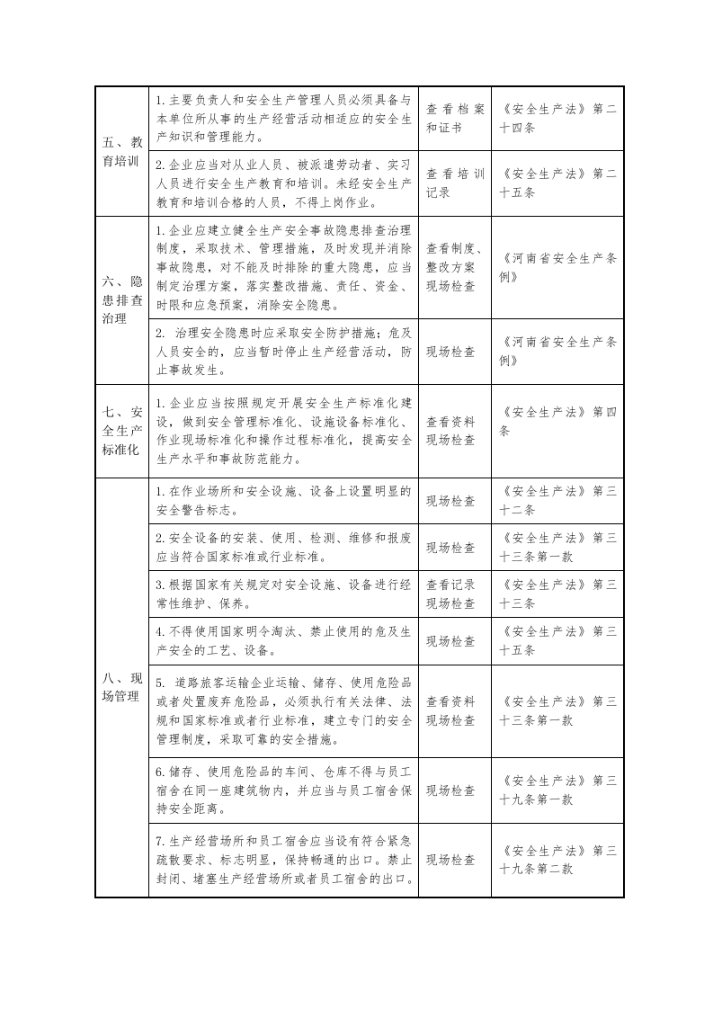 道路旅客运输企业安全生产检查表.docx 第2页