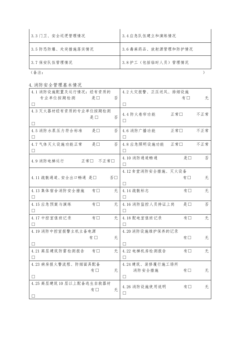 对卫生计生服务机构安全生产检查清单.docx 第2页