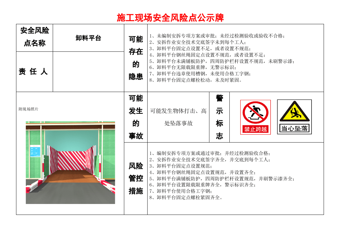 13 施工现场危险源风险点公示牌(8页）.docx 第6页