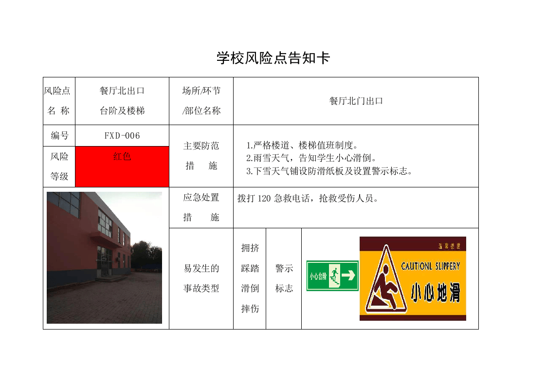 14 学校危险源风险点告知卡（10页）.docx 第6页