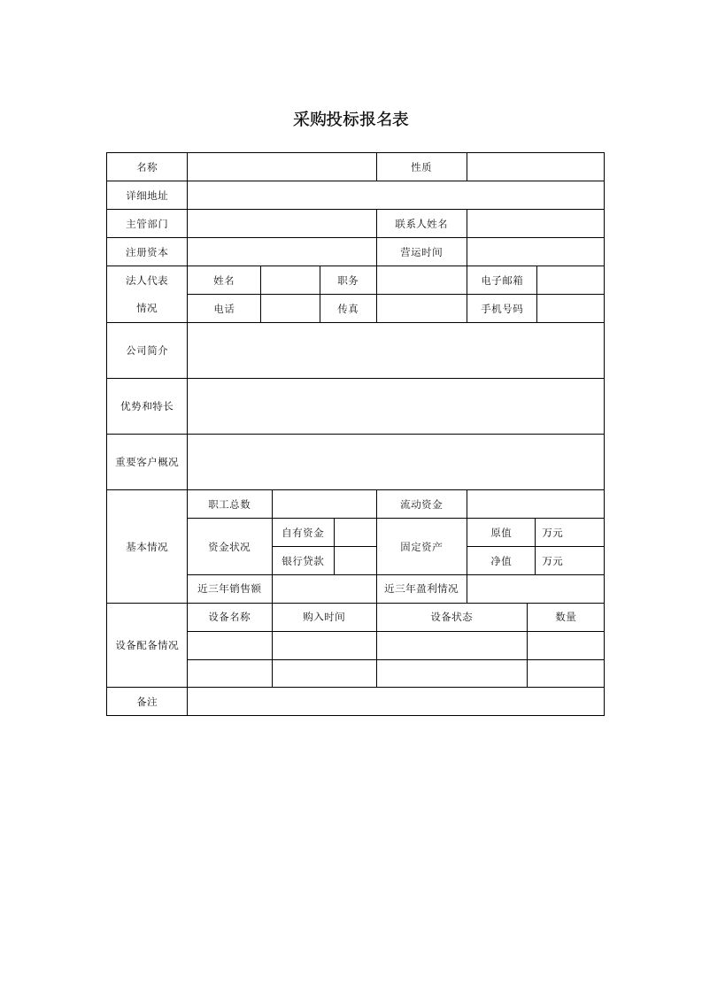 249 采购投标报名表-1页.docx 第1页