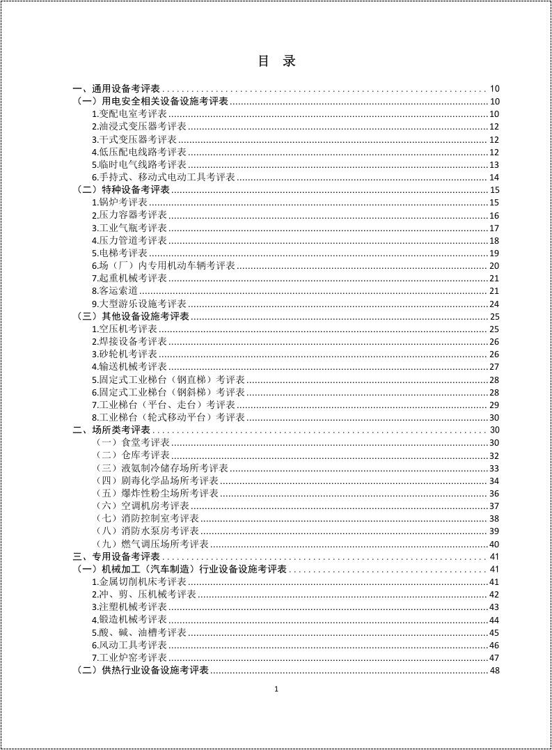 设备设施考评检查表！有依有据.docx 第2页