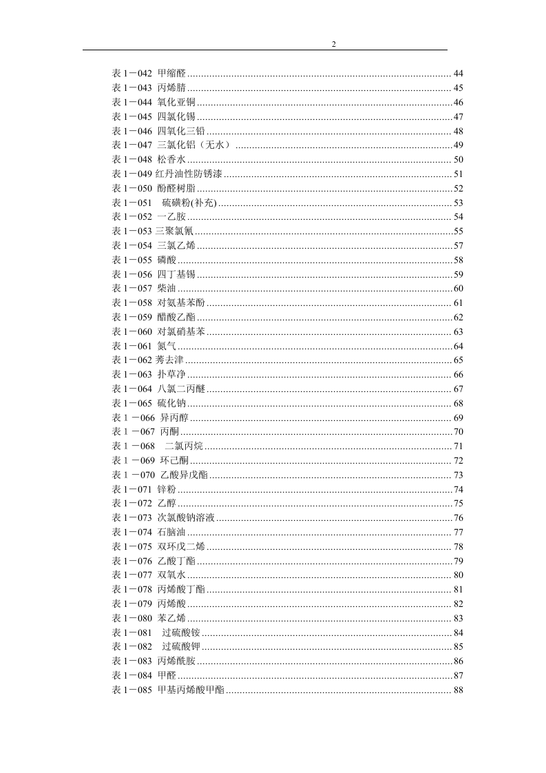 危化品安全技术说明书大全(MSDS)（184页）.docx 第3页