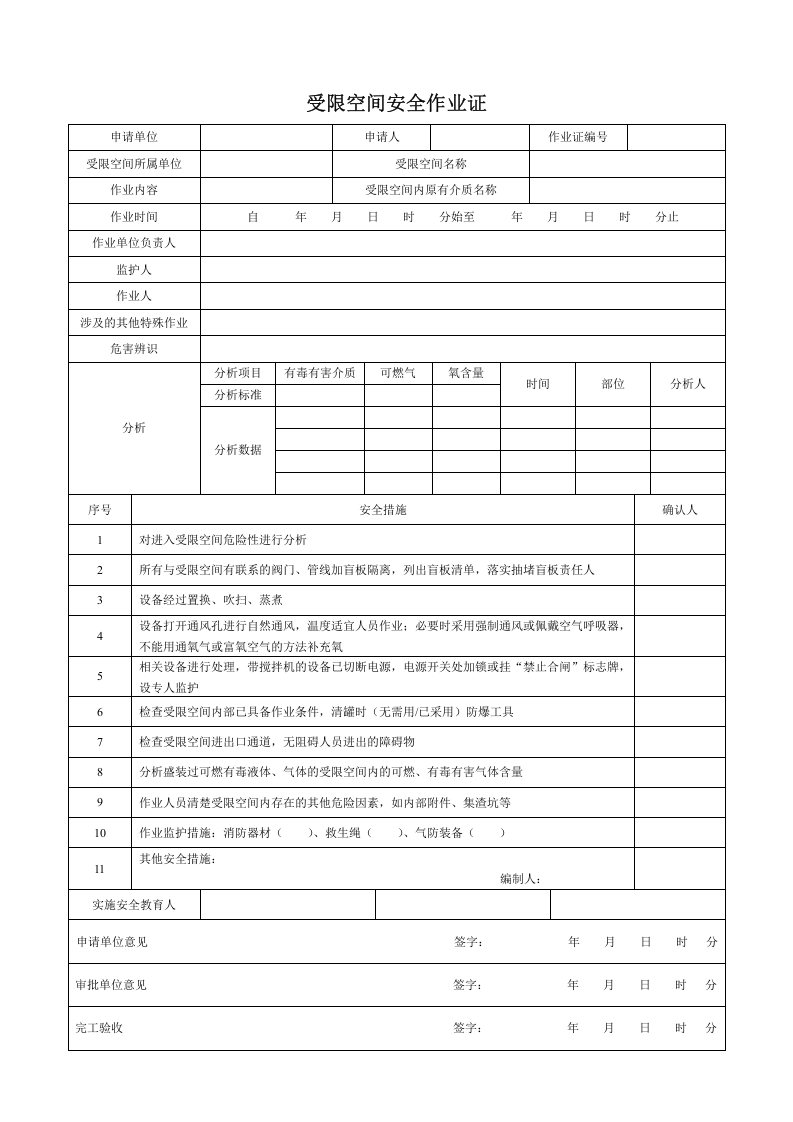 【01】GB 30871-2014 八大特殊作业票证.doc 第2页