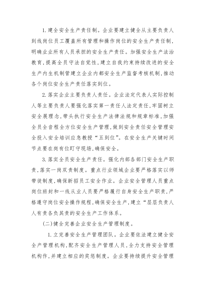 附2：落实企业安全生产主体责任三年行动专题实施方案.docx 第2页