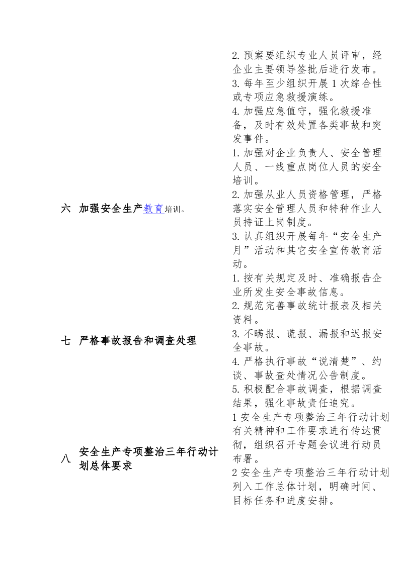 运输公司安全生产专项整治三年行动计划检查责任清单.docx 第3页