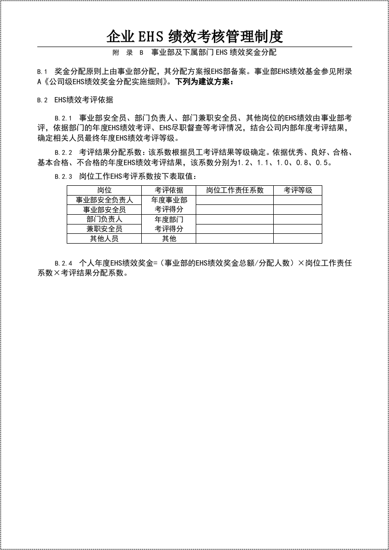 【03】安环部绩效考核管理制度-模板（7页）.docx 第5页