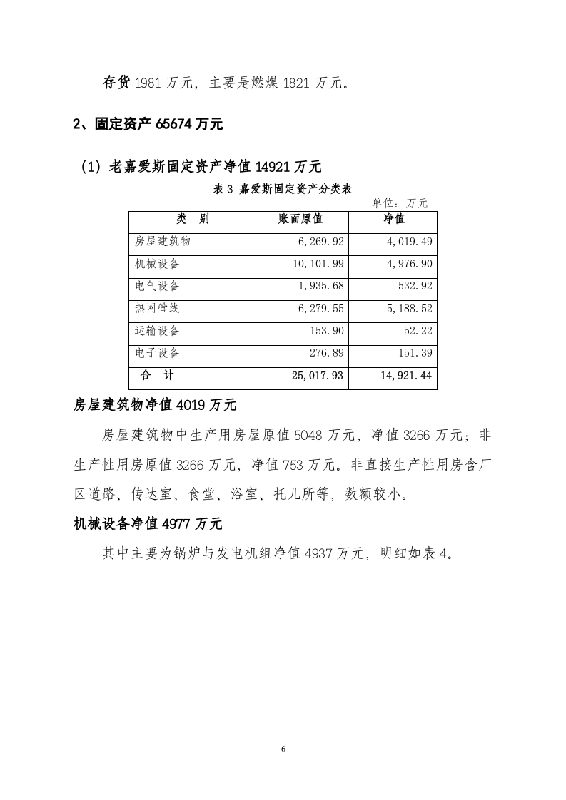 斯热电有限公司初步可行性分析报告.doc 第6页
