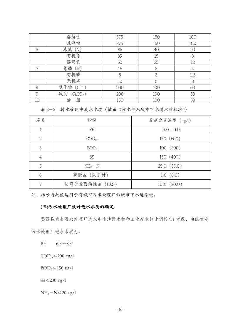 婺源县城镇污水处理厂工程可行性研.doc 第6页