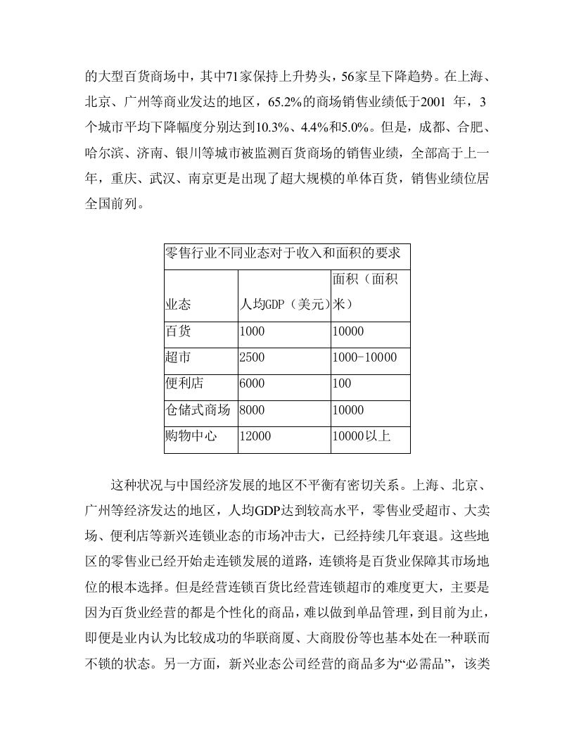06年批发零售业研究报告.doc 第3页