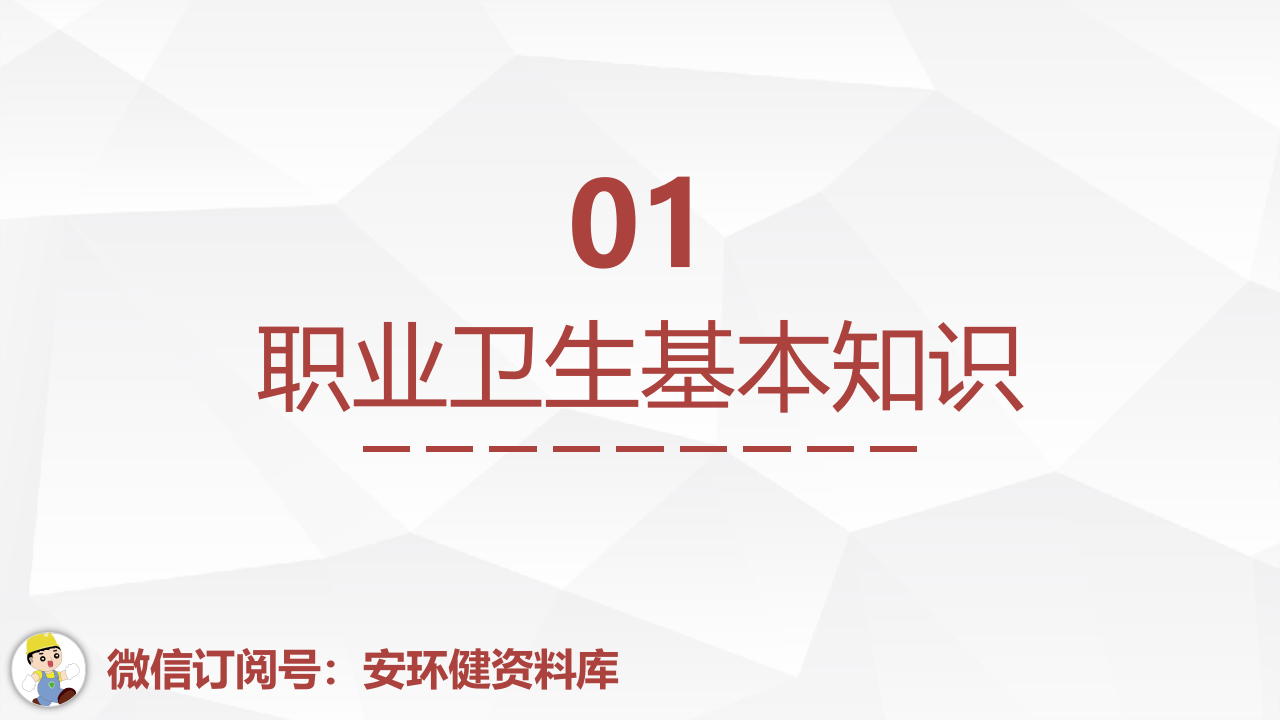 职业卫生安全教育培训.pptx 第2页