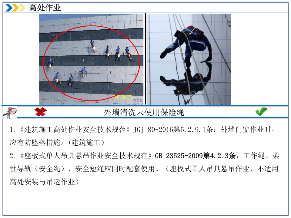 高处作业--隐患排查附带多个行业标准.ppt 第6页