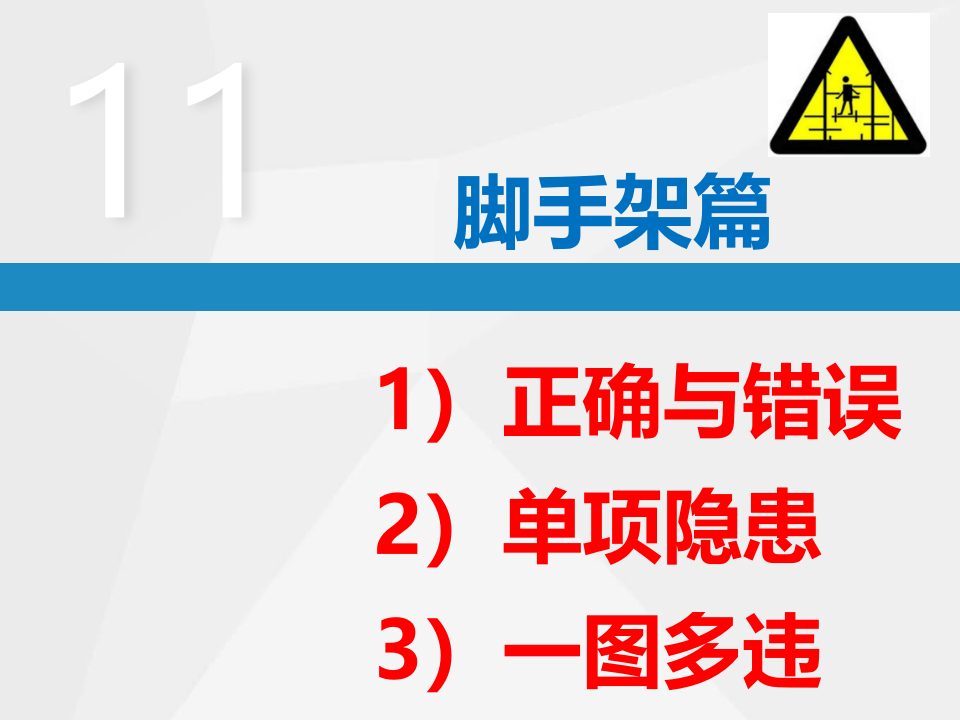 脚手架--隐患排查附带多个行业标准.ppt 第2页